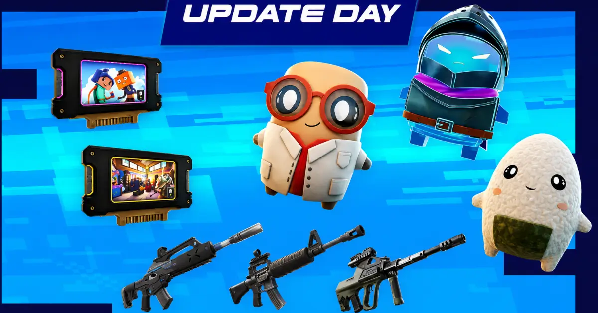 Fortnite Chapter 7 Season 4 September 3 Update Adds New Sprites and Weapons